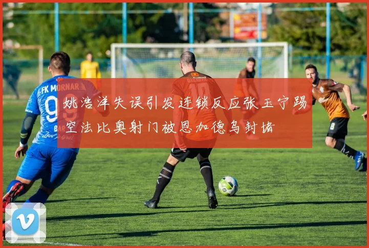 姚浩洋失误引发连锁反应张玉宁踢空法比奥射门被恩加德乌封堵